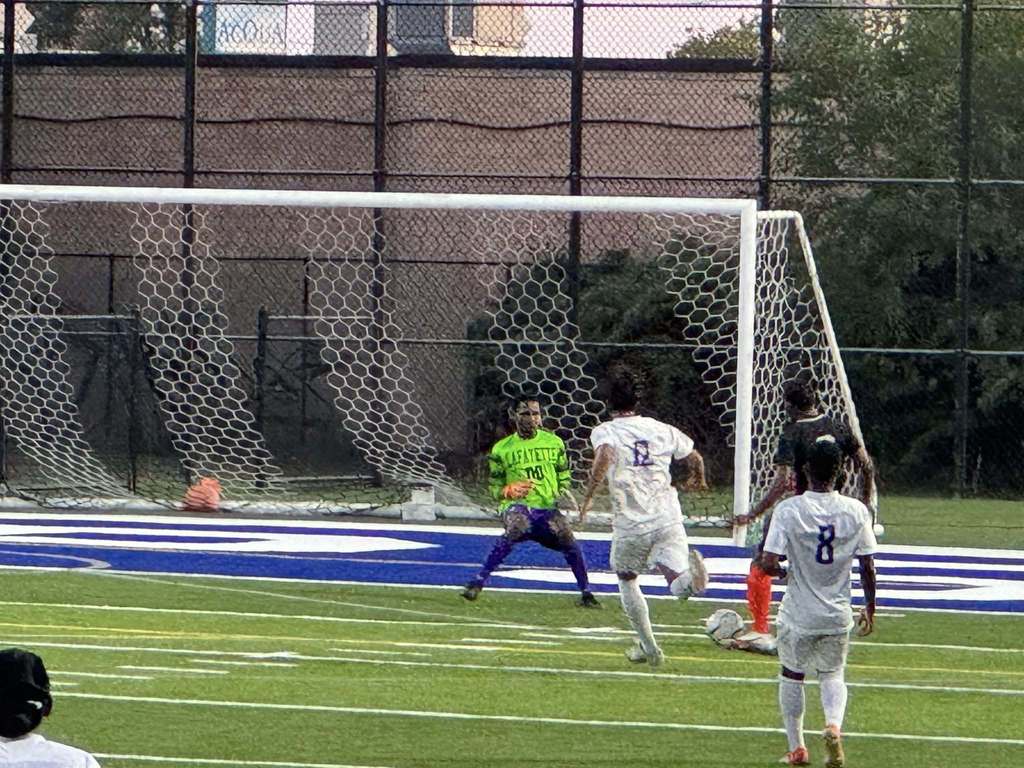 Students Playing Soccer