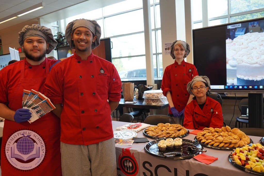 Students at High School Showcase