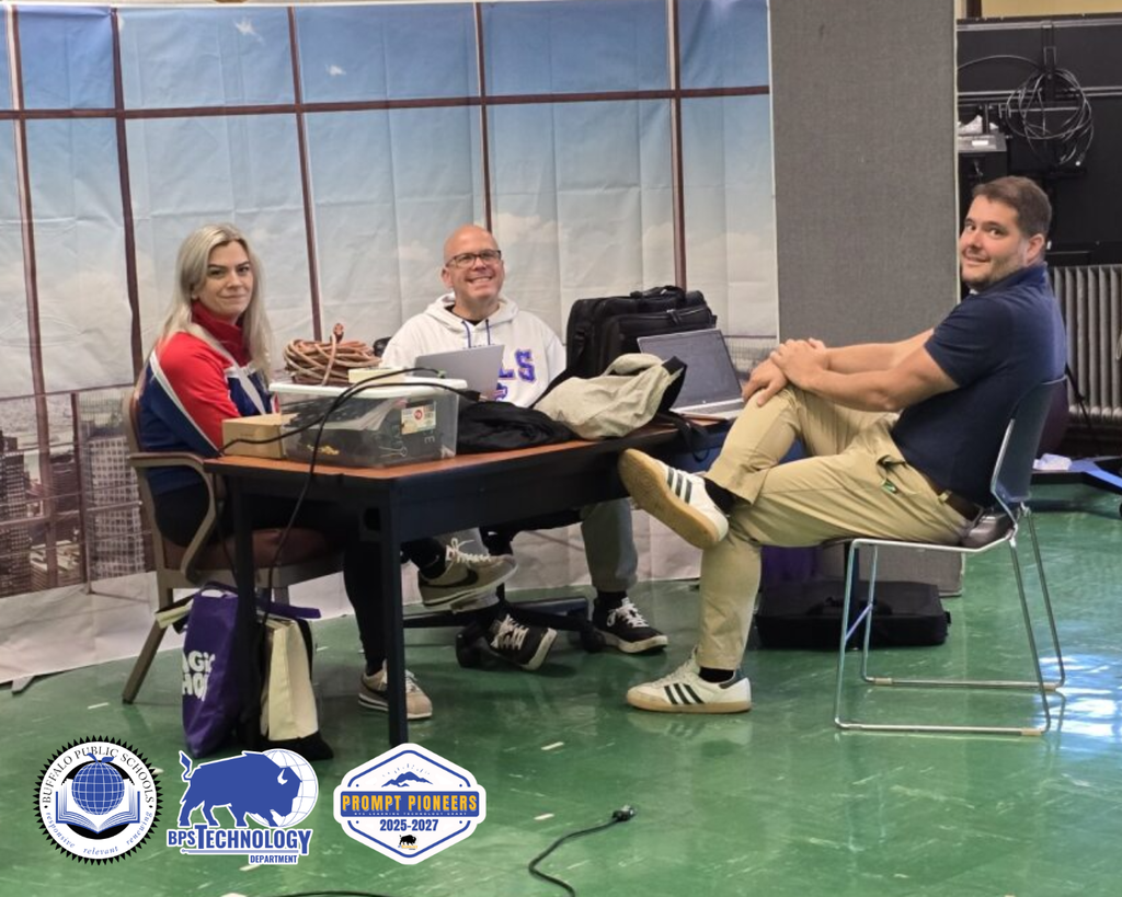 3 people sitting having a conversation