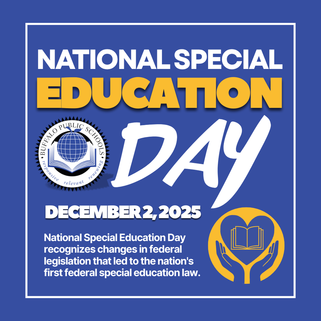 National Special Education Day  December 2, 2025 National Special Education Day recognizes changes in federal legislation that led to the nation's first federal special education law.  A picture of a heart with a book in it and with hands underneath it