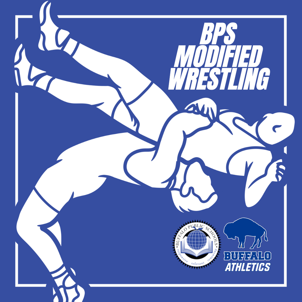 BPS Modified Wrestling, graphic of 2 wrestlers
