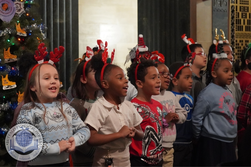 Elementary Students Singing
