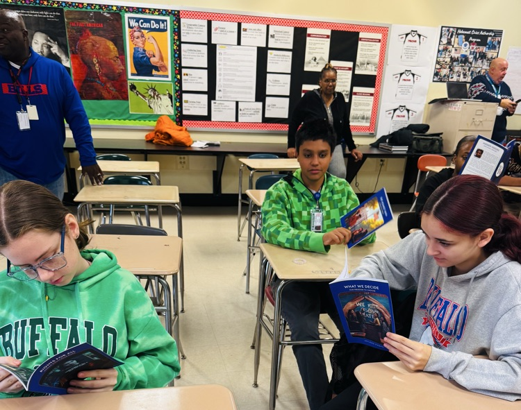 students review the books