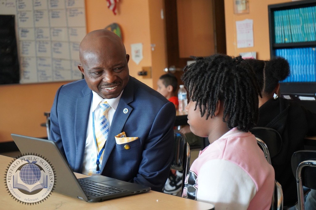 Superintendent Mubenga in the School Community