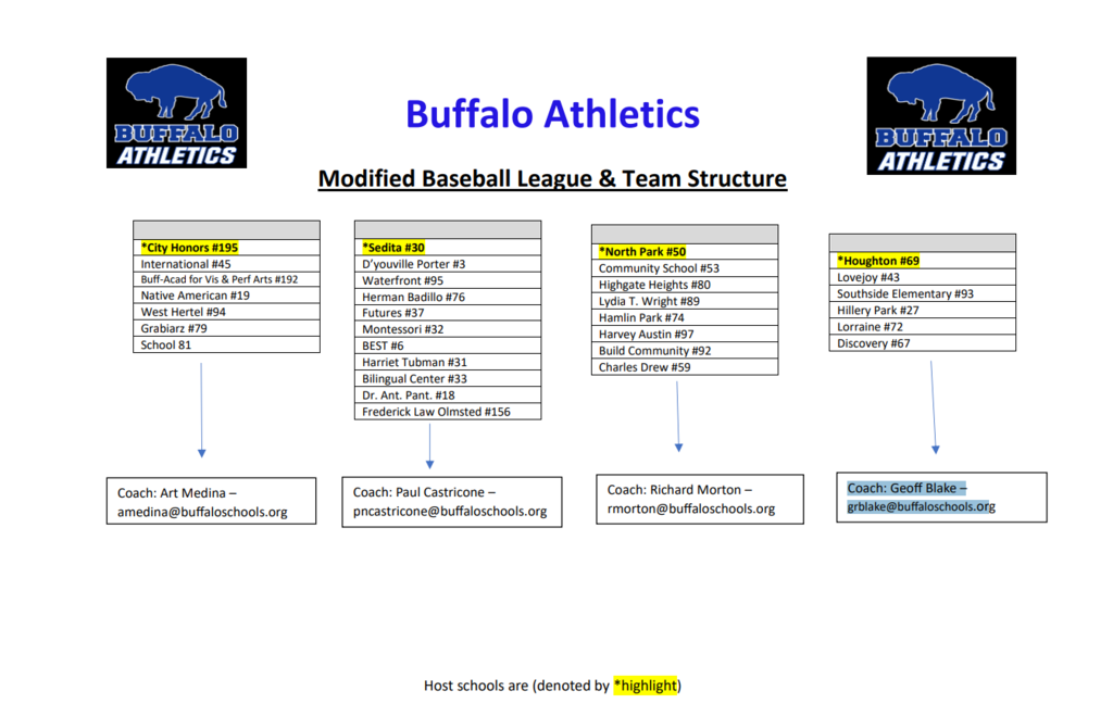 Modified Baseball and Softball