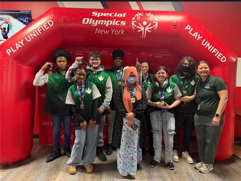 Bowling Team from  Research Lab