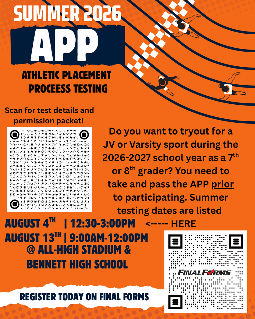 Summer APP 8/4 & 8/13