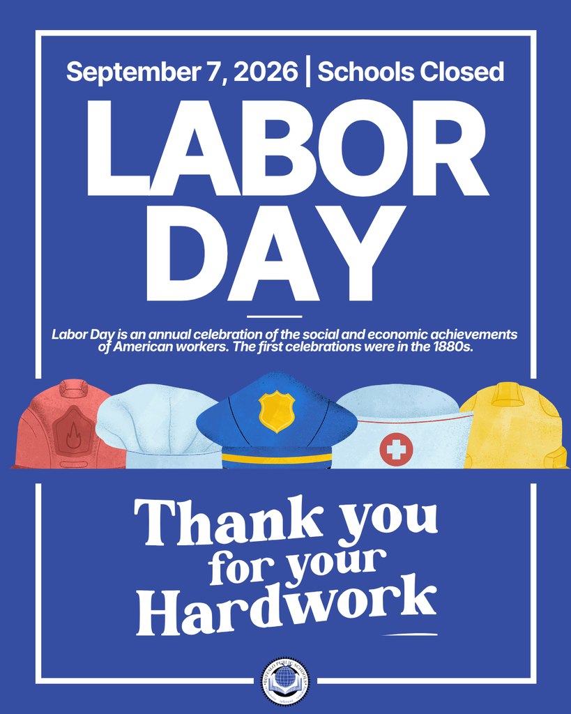 Happy Labor Day, BPS Community! Wishing all of our students, families, staff and community a safe and relaxing Labor Day. Did you know? Labor Day became a federal holiday in 1894 to honor the contributions and achievements of American workers.