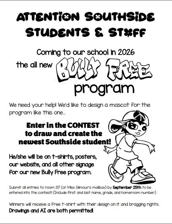 Create a mascot for our new Bully Free program. 