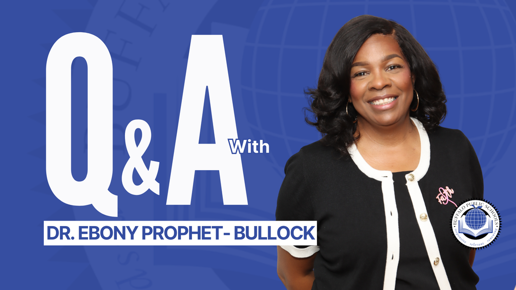 Q&A wiht Dr. Ebony Prophet - Bullock with her picture