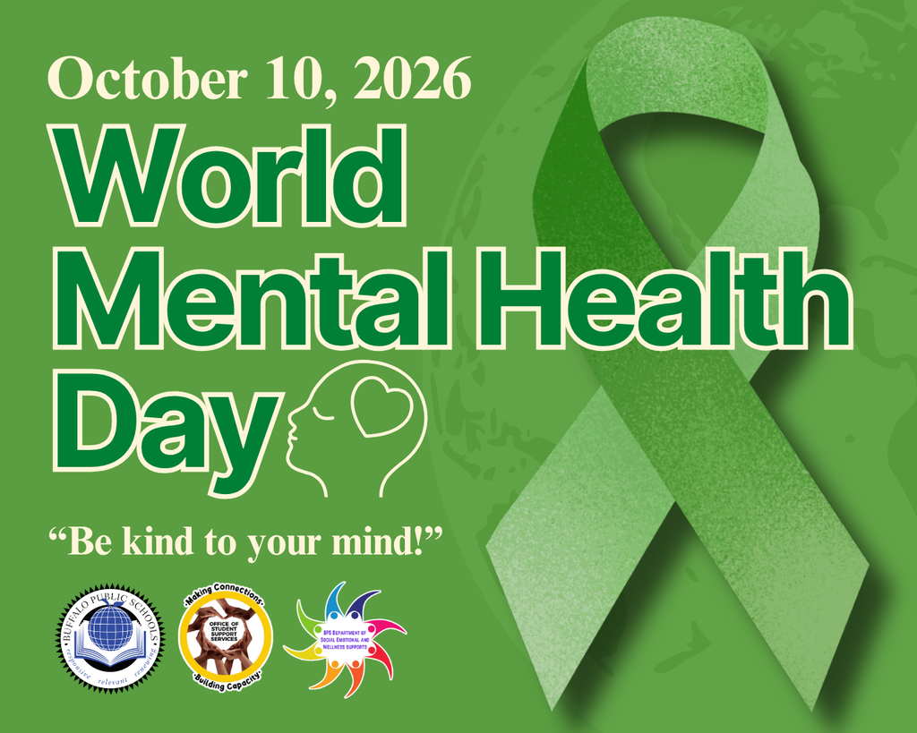 Today, October 10, is World Mental Health Day. Be kind to your mind by prioritizing your well-being, practicing self-care, and supporting the mental health of those around you.