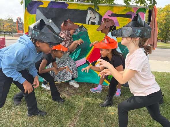 Students Dressed Up
