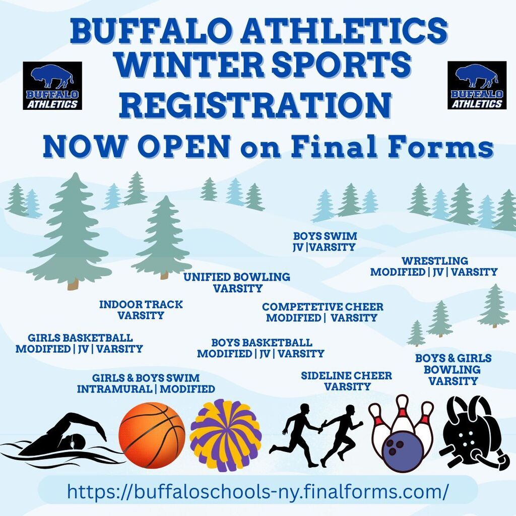 Winter sports registration now open on final forms