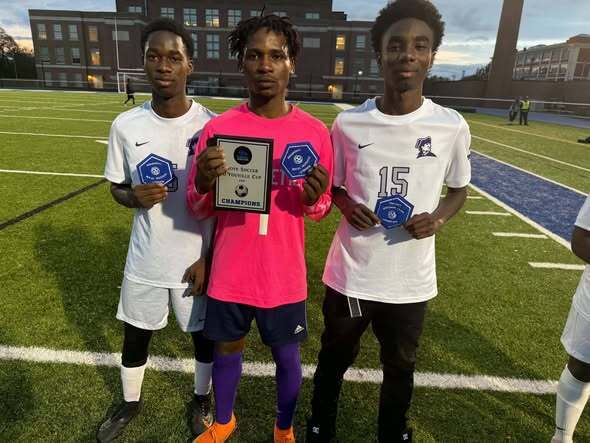 Boys Soccer Players