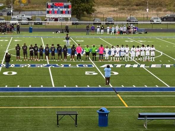 Boys Soccer Players