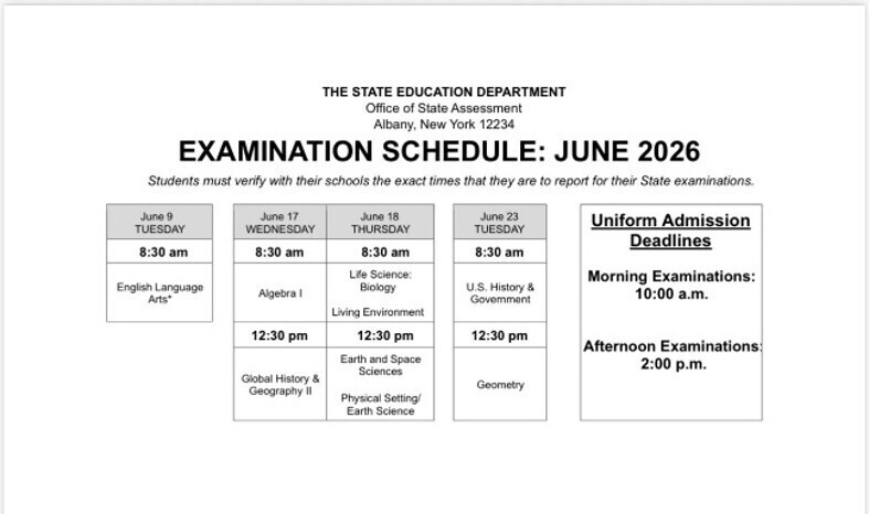 June exam