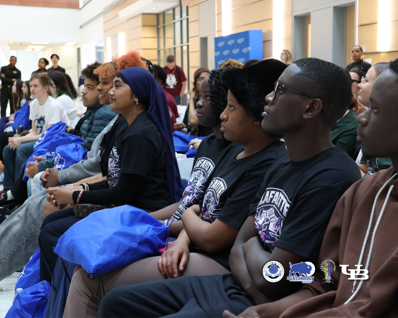Students listening 