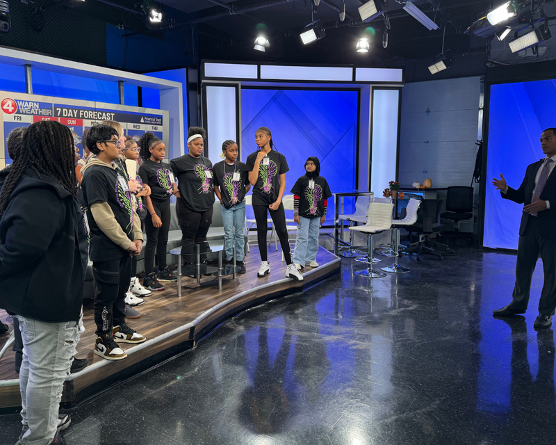 Group photo with WIVB  on the set.