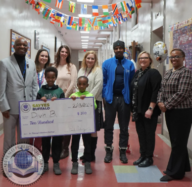 Dr. Pascal Mubenga With Student