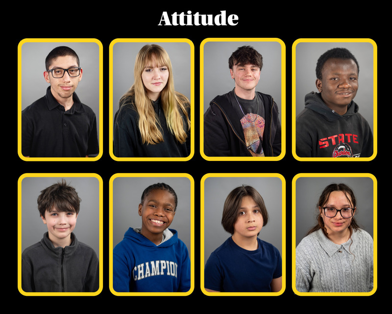 February Students Awarded for Attitude