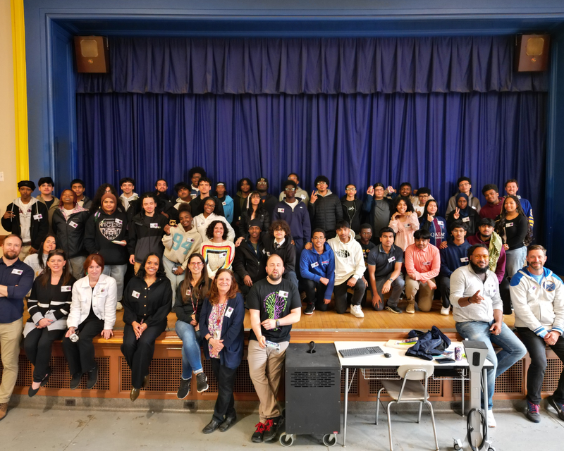 Group Photo of about 50 Students