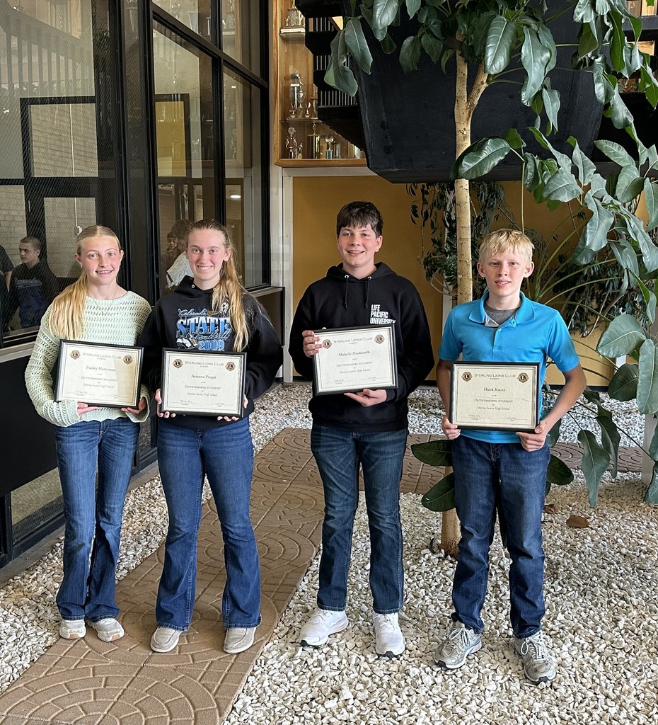 Students of the Month