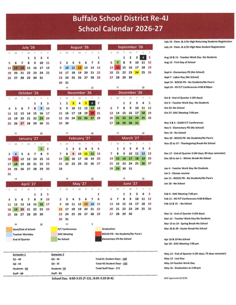 2026-2027 Calendar