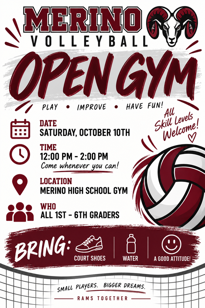 Merino Homecoming Volleyball 2026