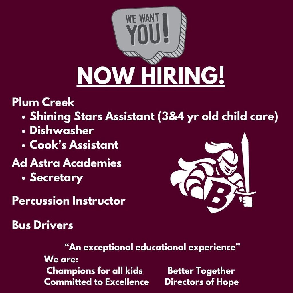 now hiring