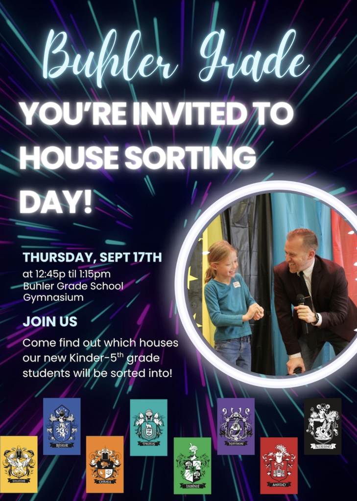 House Sorting Day! 