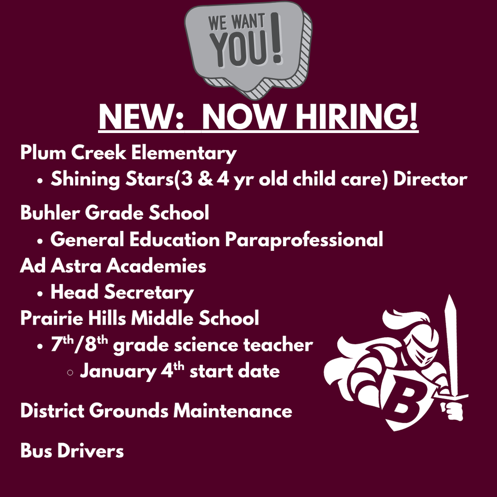 Now hiring