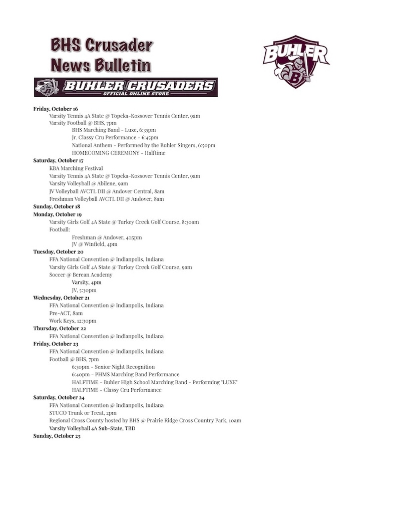 BHS News Bulletin