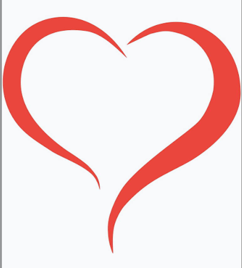 red heart