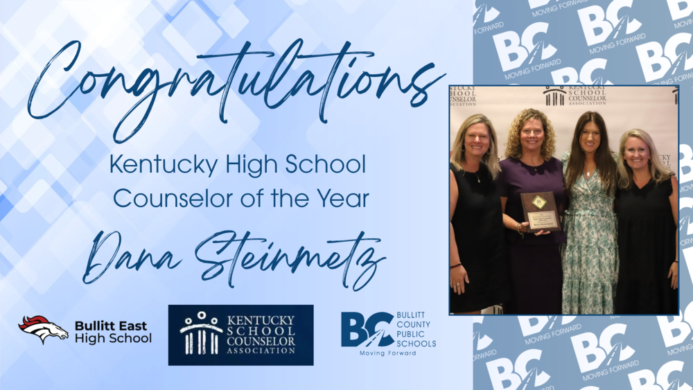 Dana Steinmetz Kentucky High School Counselor of the Year
