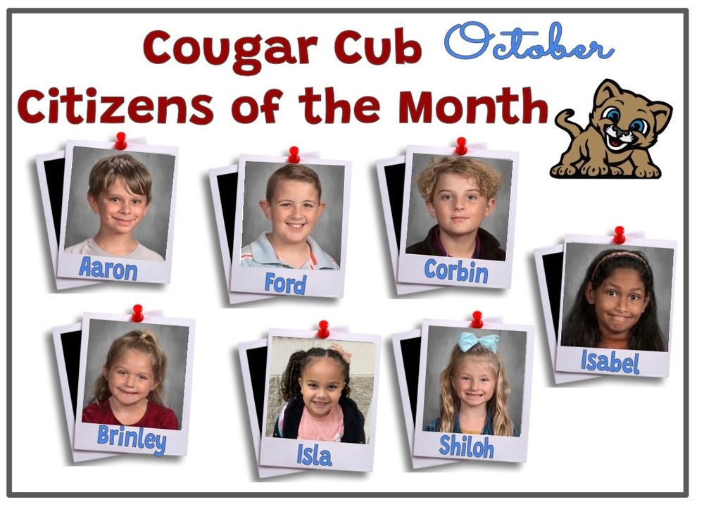 October Citizens of the Month