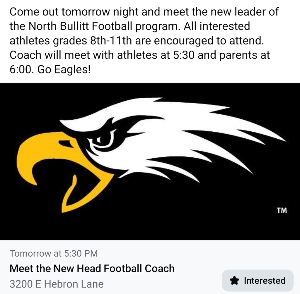 north bullitt football meeting