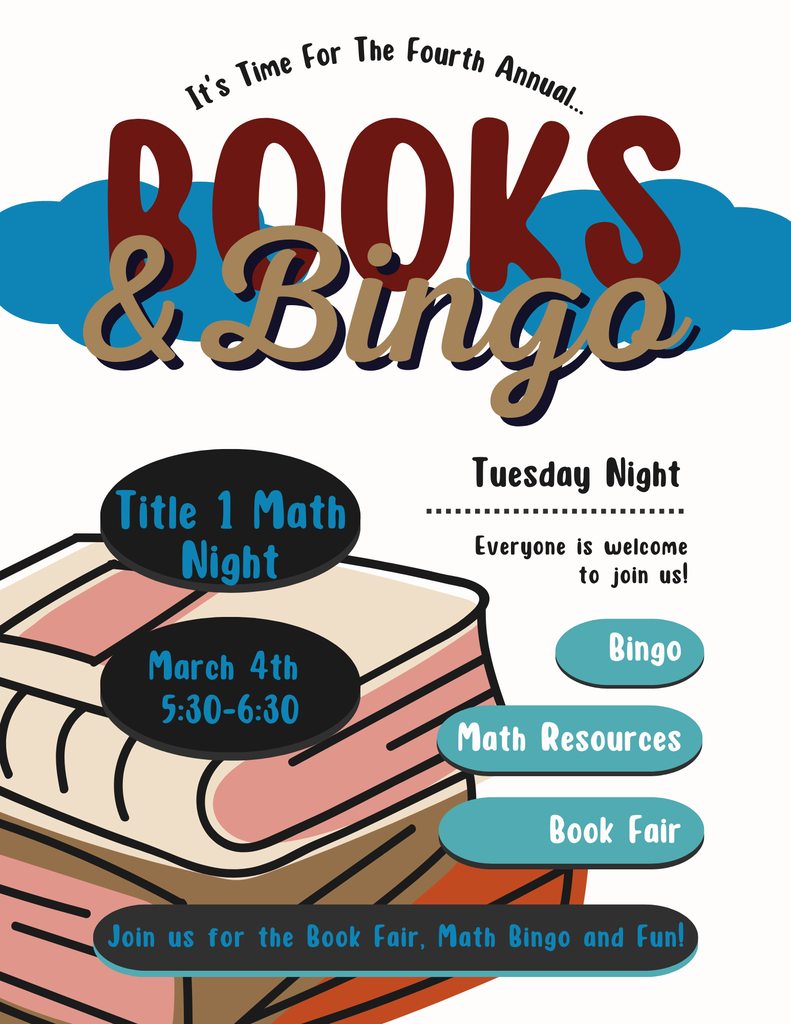 Books and Bingo Flyer