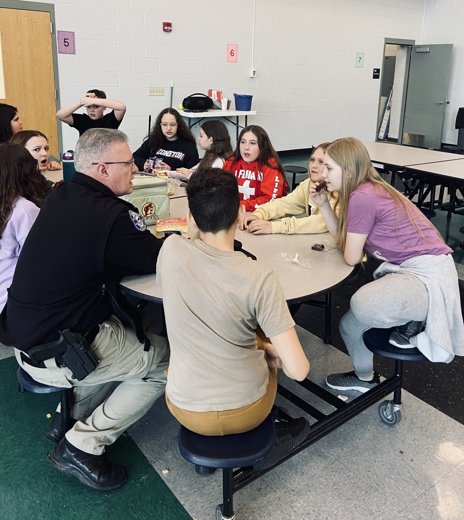 Table Takis with Chief PD