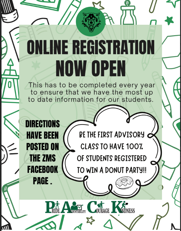 registration info