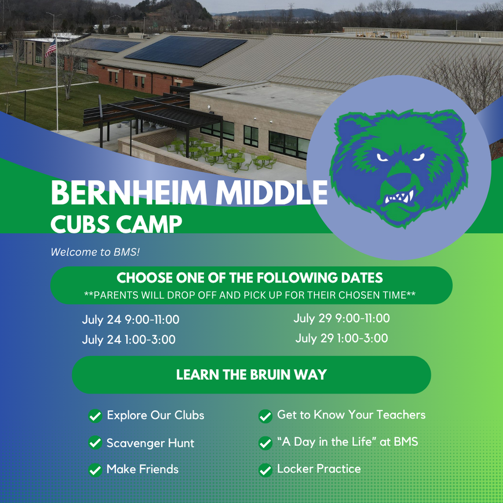 BMS Cubs Camp Information