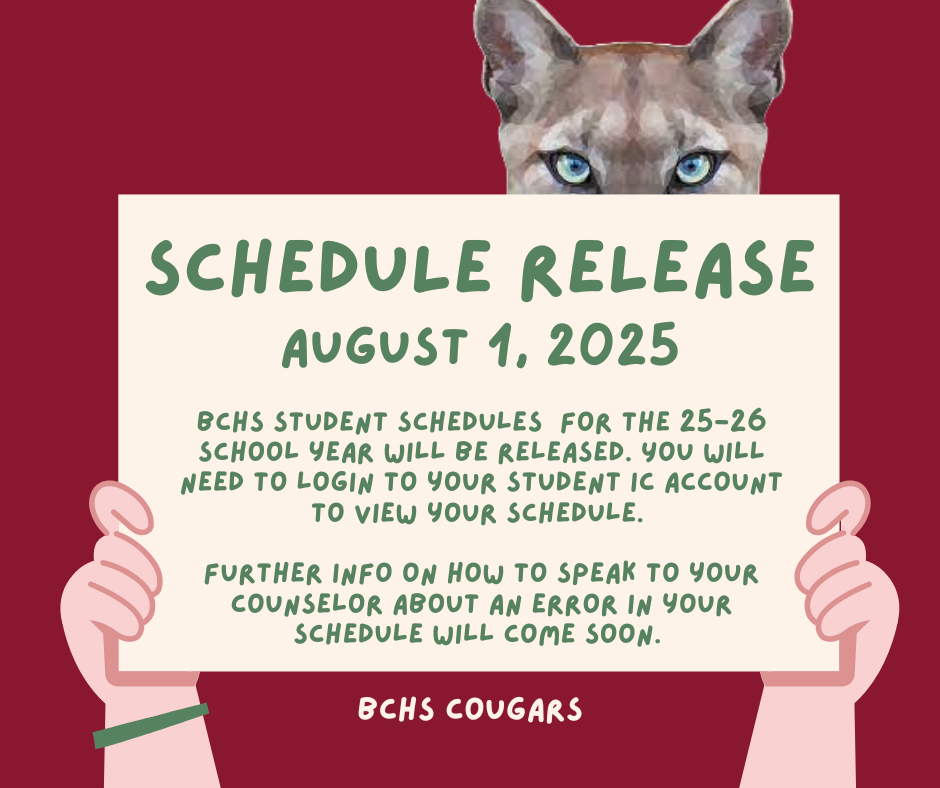 Schedule information