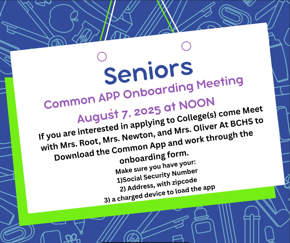 Senior College Meeting