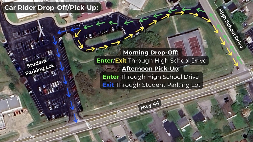 Arrival/Dismissal Car Rider Procedures
