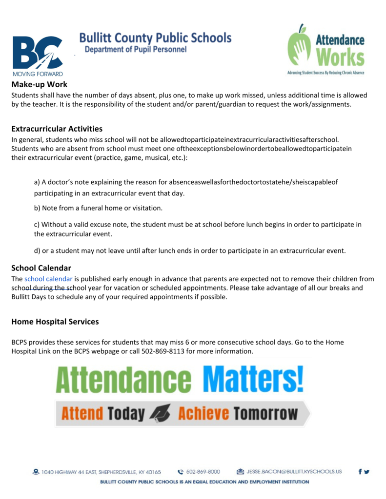 Attendance