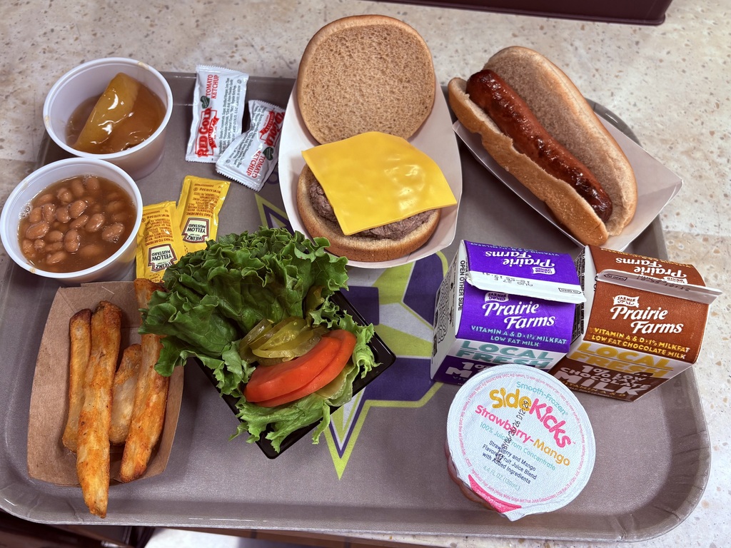 MWMS Cafeteria Serves A Great Lunch on 8/15/25