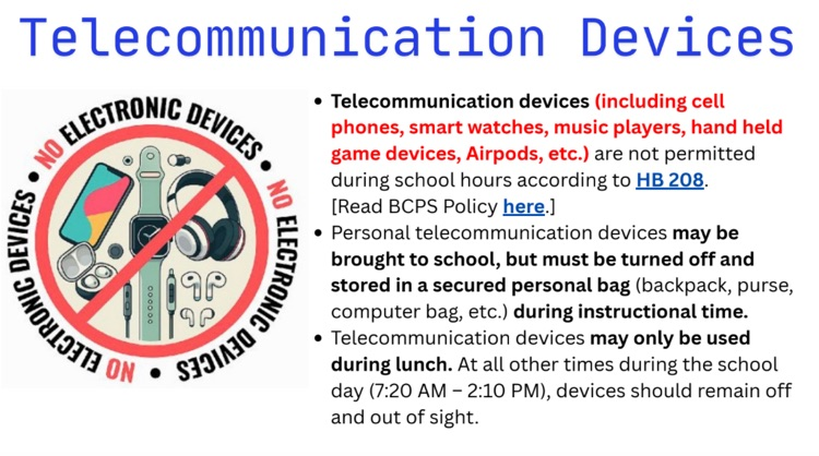 Telecommunication Device Policy 