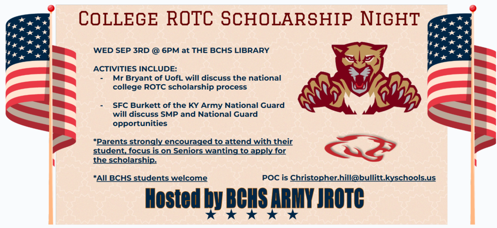 College ROTC Scholarship Night