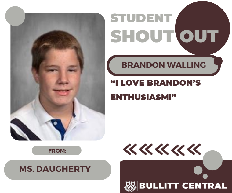 Student Shoutout!