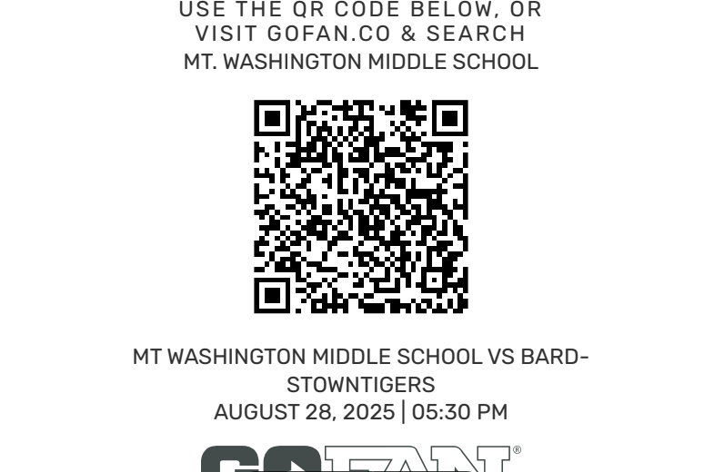 August 28, 2025 GoFan link