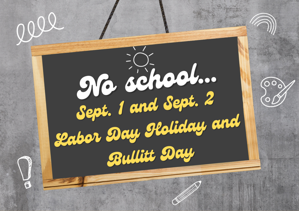 BCPS No School: September 1 and 2